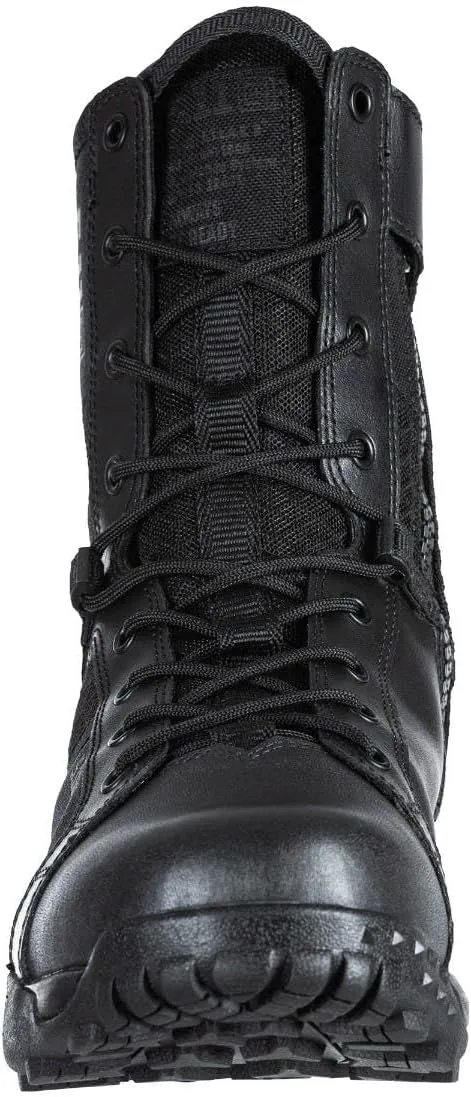 5.11 Tactical Mens A/T All-Terrain 8-Inch Side Zip Boots, Full-Length Side Zipper, Slip Resistant, Style 12431