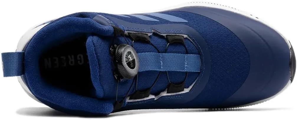 Adidas Kids Fortarun BOA All Terrain Running Shoes, Victory Blue/Focus Blue/Legend Ink
