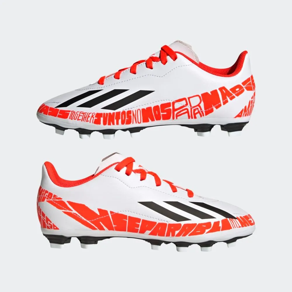 adidas Unisex-Child X Speedportal Messi.4 Flexible Ground Soccer Shoe
