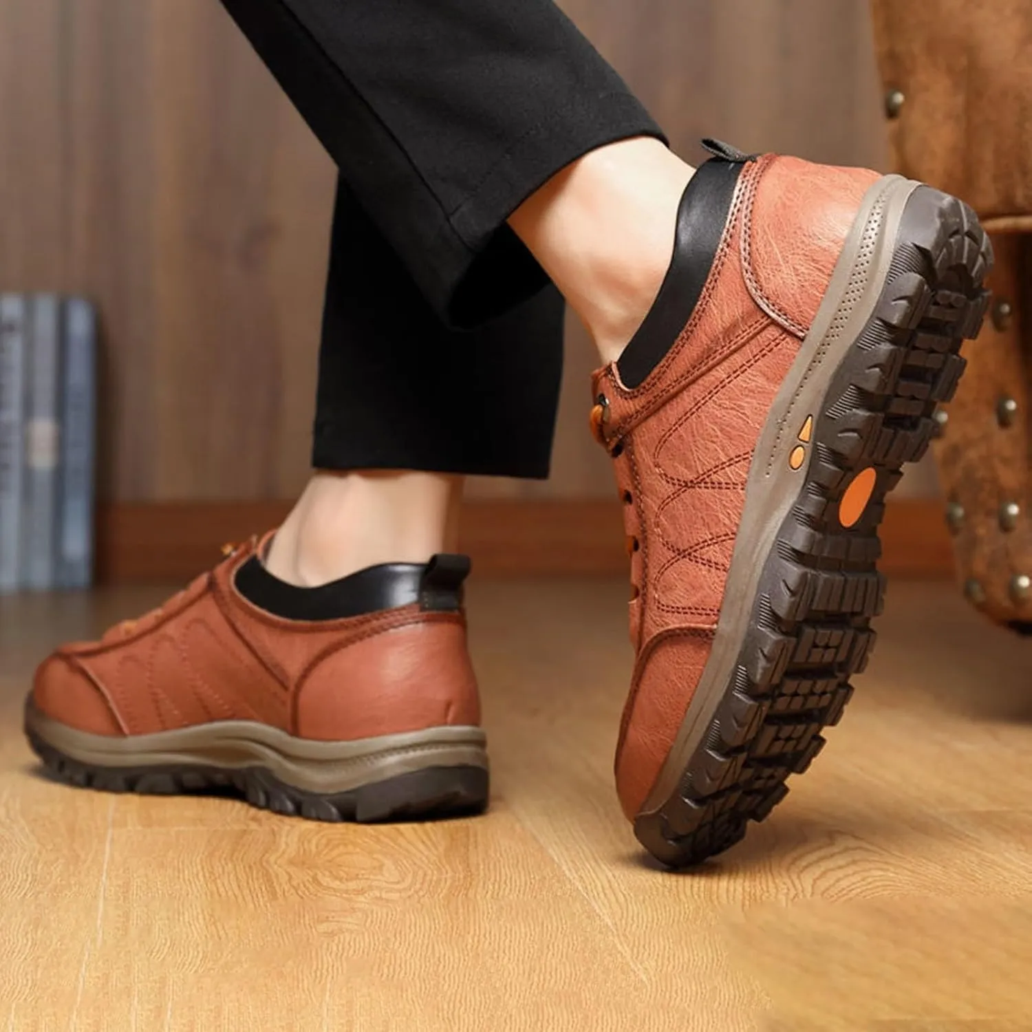 and Winter Single Cotton Casual Shoes Men's Hiking Sneakers Cotton Shoes Thickened and Warm Street Men