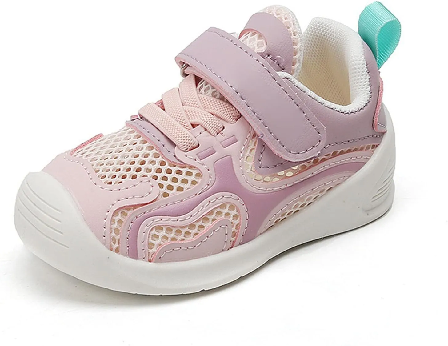 Baby Boys Girls Toddler Mesh Sneakers Lightweight Non Slip Infant First Walking Shoes Hollow Breathable Trainers