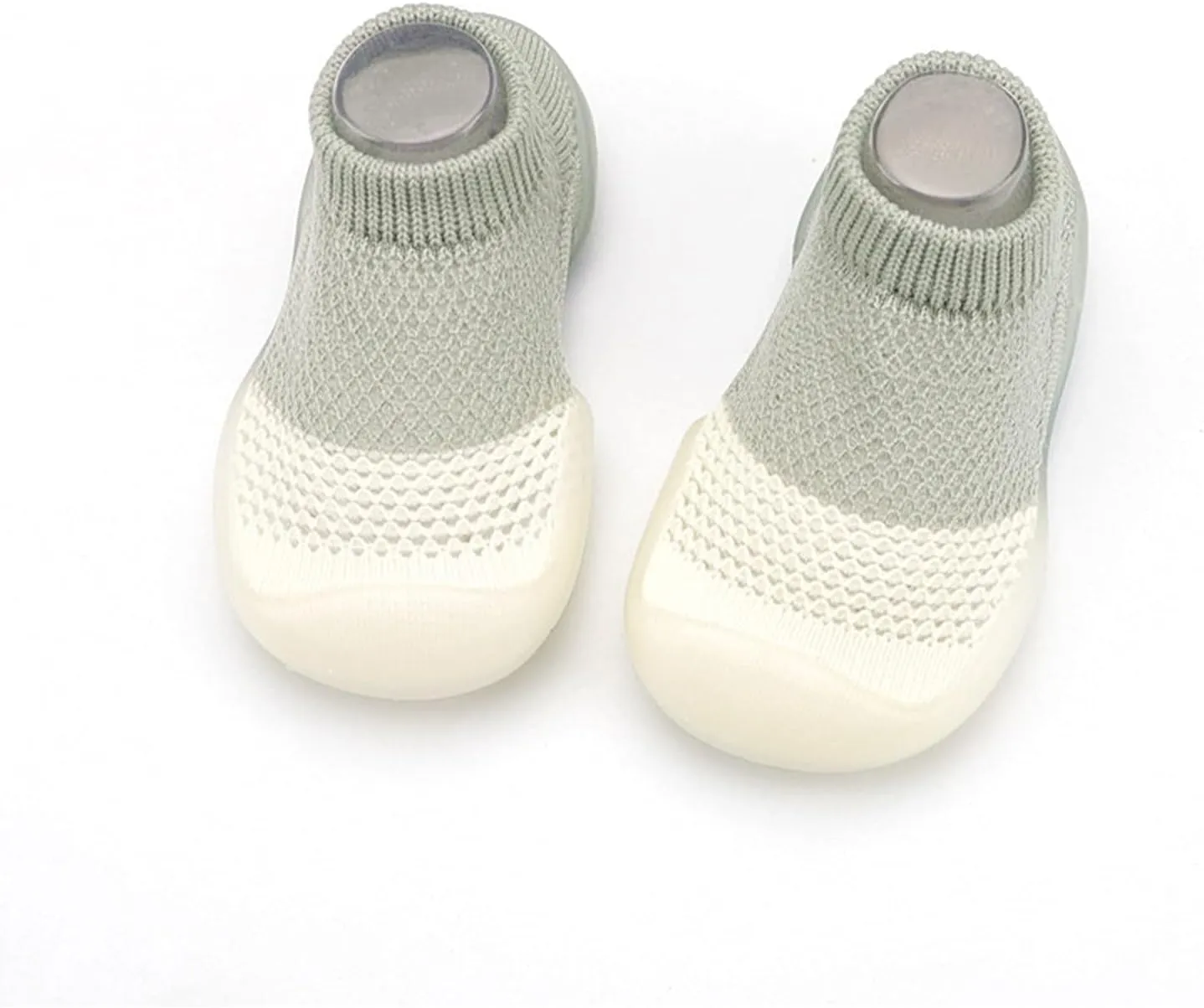 Baby Sock Shoes Infant Boys Girls Socks Shoes Toddler Fleece Warm Floor Socks Non Slip Prewalker Shoes White Shoes B
