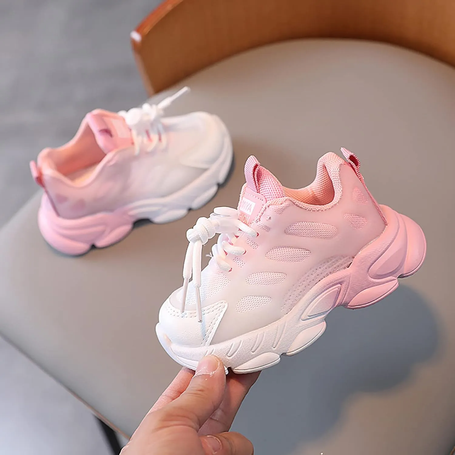 Big Kid Tennis for Girls Boys Kids Toddler Mesh Sport Shoes Casual Shoes Running Baby High Top Shoes Kids