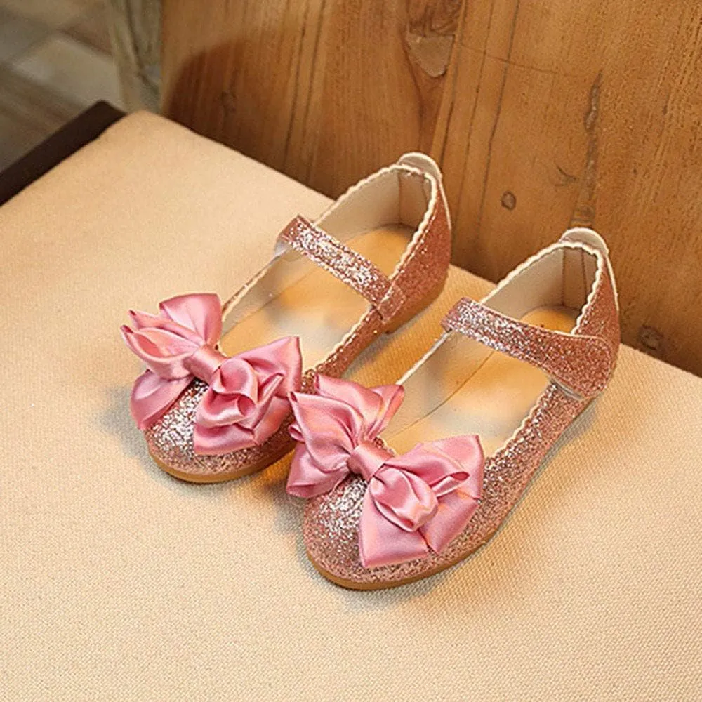 Boy Shoes Size 13 Bowknot Fashion Dance Single Shoes Children Princess Girl Nubuck Leather Baby Shoes Toddler Shoe Size 5 Girl