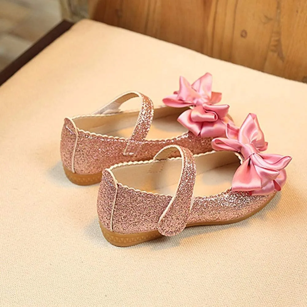 Boy Shoes Size 13 Bowknot Fashion Dance Single Shoes Children Princess Girl Nubuck Leather Baby Shoes Toddler Shoe Size 5 Girl