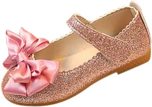 Boy Shoes Size 13 Bowknot Fashion Dance Single Shoes Children Princess Girl Nubuck Leather Baby Shoes Toddler Shoe Size 5 Girl