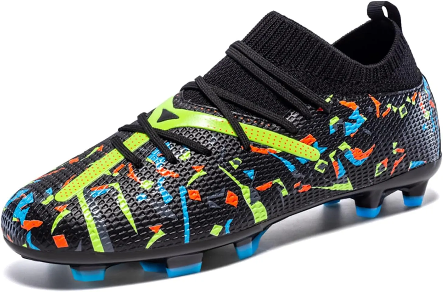 Boys Girls Soccer Cleats Youth Firm Groud Athletic Outdoor Trainning Football Soccer Shoes for Mens Womens