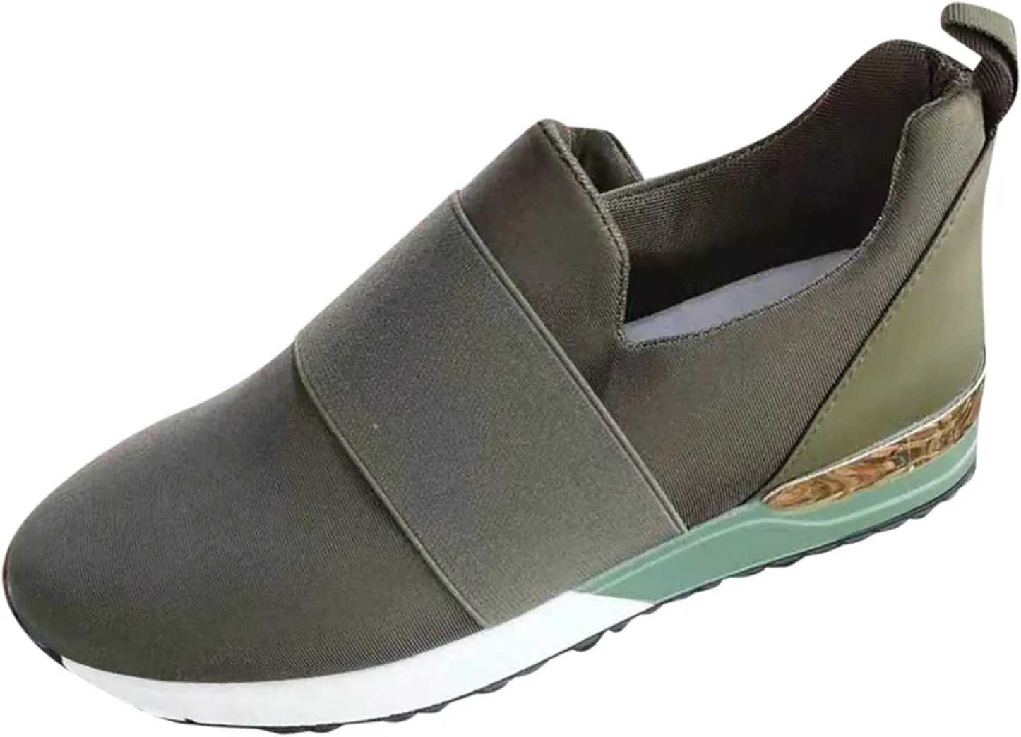 Casual Sneakers for Women Platform Zapatos Antideslizantes Para Mujer De Cocina Women Slip On Shoes Wide Gym Shoes for Women Workout Size 12 Zapatos Deportivos Para Gym De Mujer