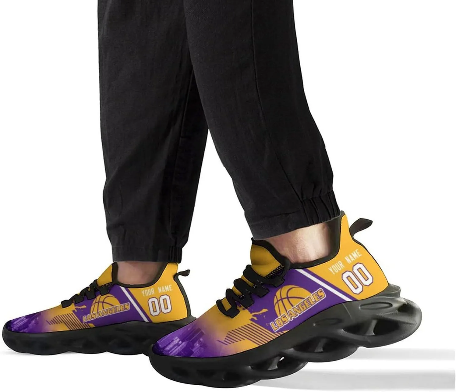 Custom Basketball Shoes Flex Control Sneakers Breathable Lightweight Fashion Sports Workout Shoes Personized for Men