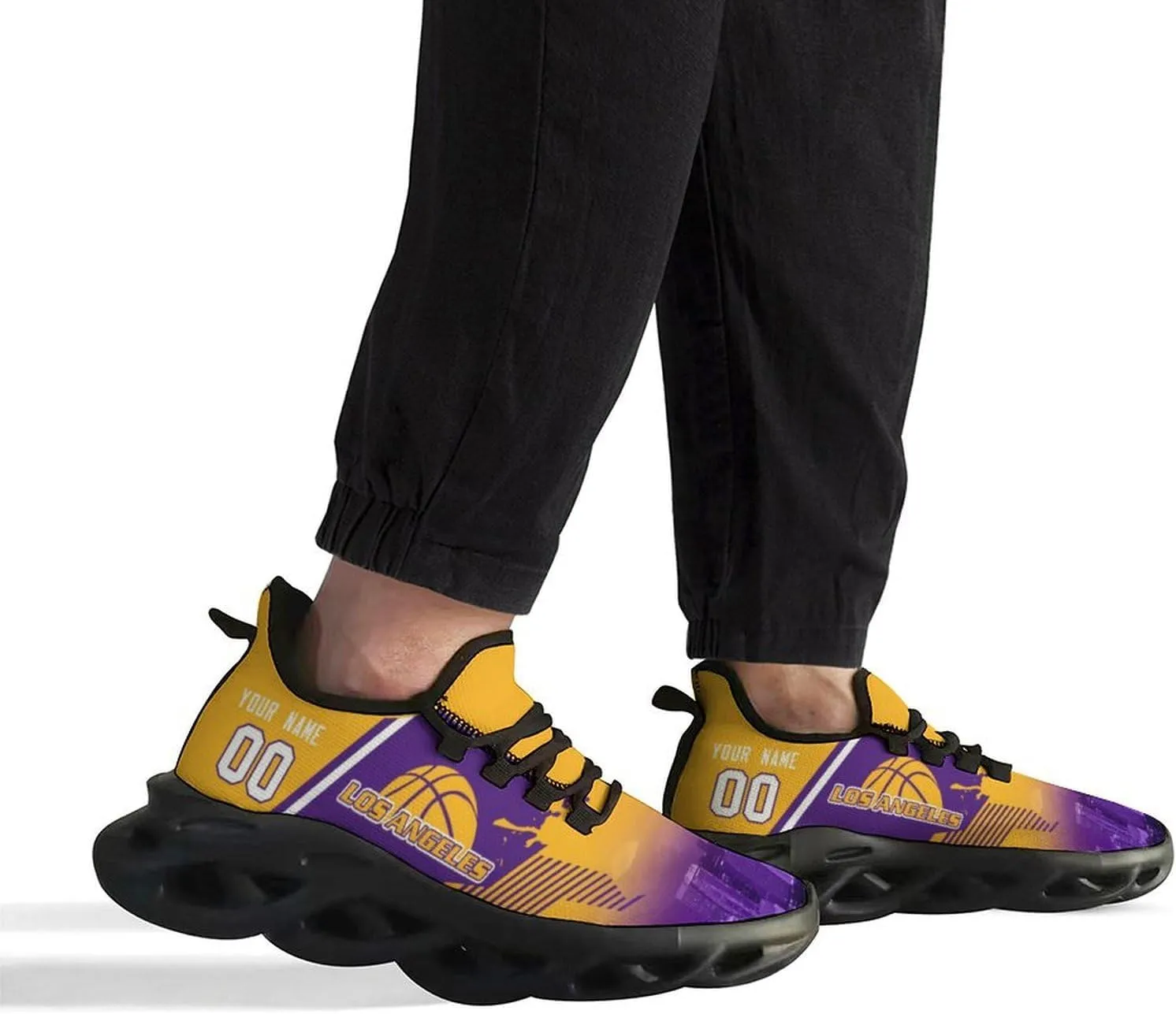 Custom Basketball Shoes Flex Control Sneakers Breathable Lightweight Fashion Sports Workout Shoes Personized for Men
