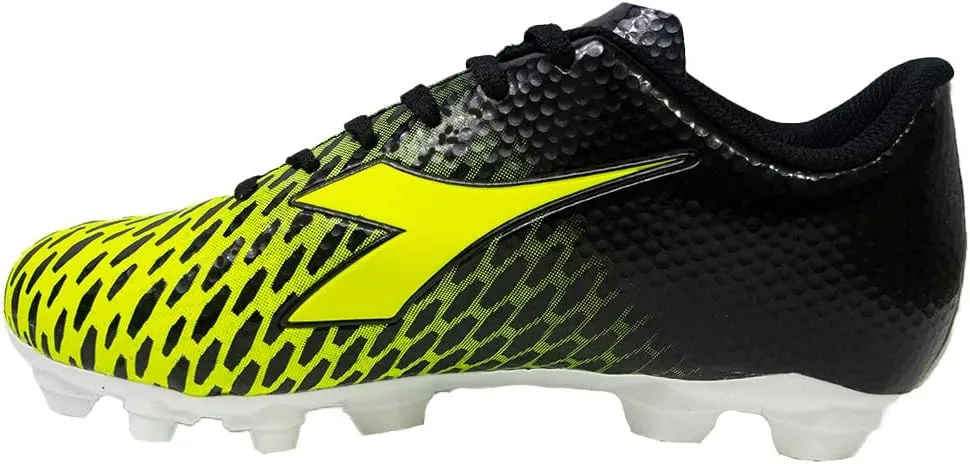 Diadora Cattura Youth Firm Ground Soccer Cleats, Little/Big Kid Sizing, Perfected for Natural and Artificial Playing Surfaces