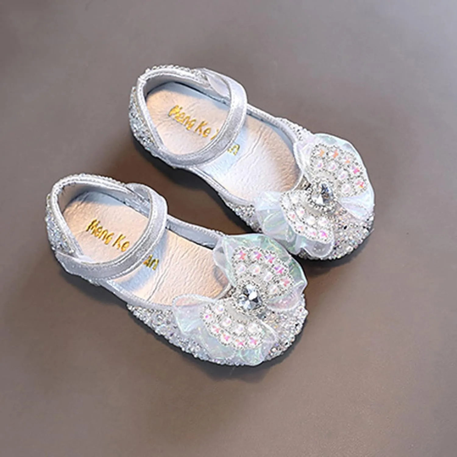 Fashion Autumn Toddler and Girls Casual Shoes Thick Sole Round Toe Buckle Dress Shoes Size 9 Kids Shoes Girls