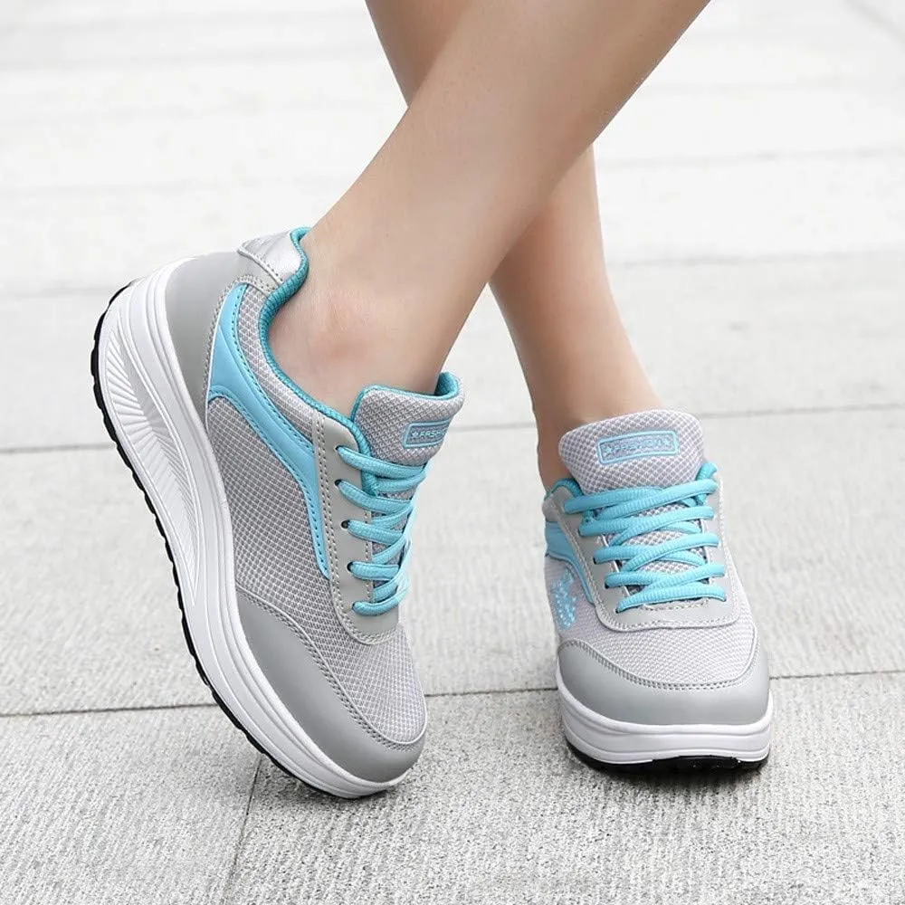 Fashion Sneakers for Women 2023 Trendy Slip On Sneakers Women Size 10 Wide Black Shoes Women Flats Wedge Heel Sneakers for Women Fashion Dressy Women's Comfortable Working Nurse Shoes Non-Slip