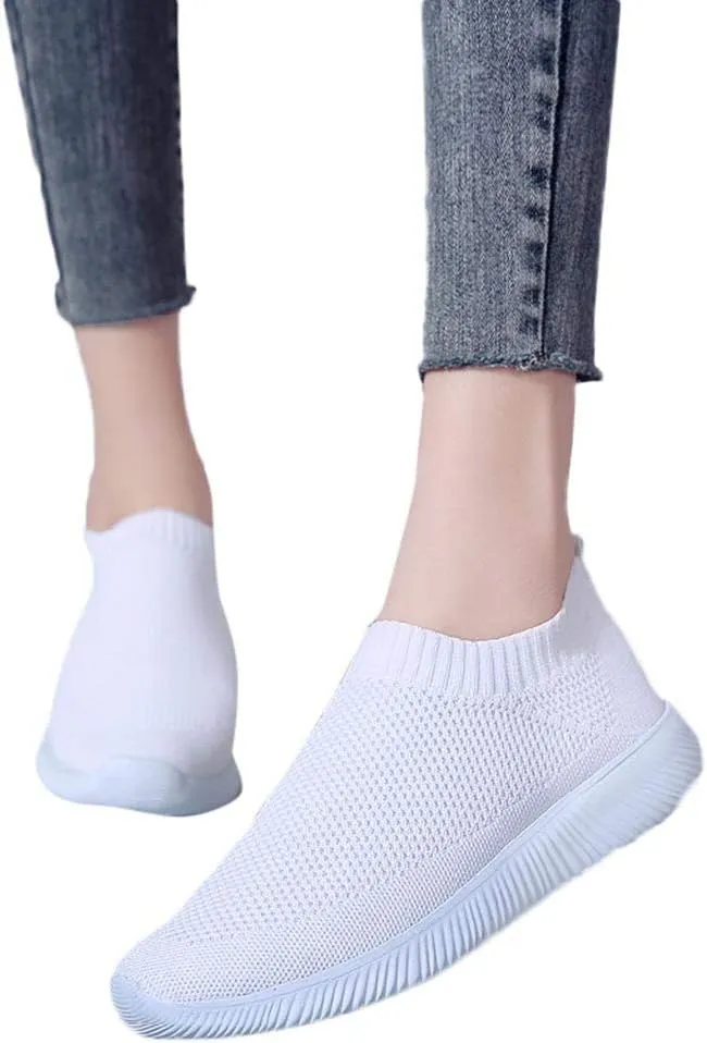 Gym Shoes for Women Weight Lifting Zapatos Antideslizante Para Mujer Walking Shoes for Women 2023 Arch Support Wedge Slip On Sneakers for Women Comfortable Dressy Zapato Antiderrapante Mujer