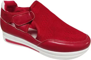 High Heel Wedge Sneakers for Women Size 11 Woman's Non Slip Work Shoes Womens Trail Running Sneakers Shoes Platform Sneakers for Women 2023 Slip On Tennis Shoes for Women Size 6