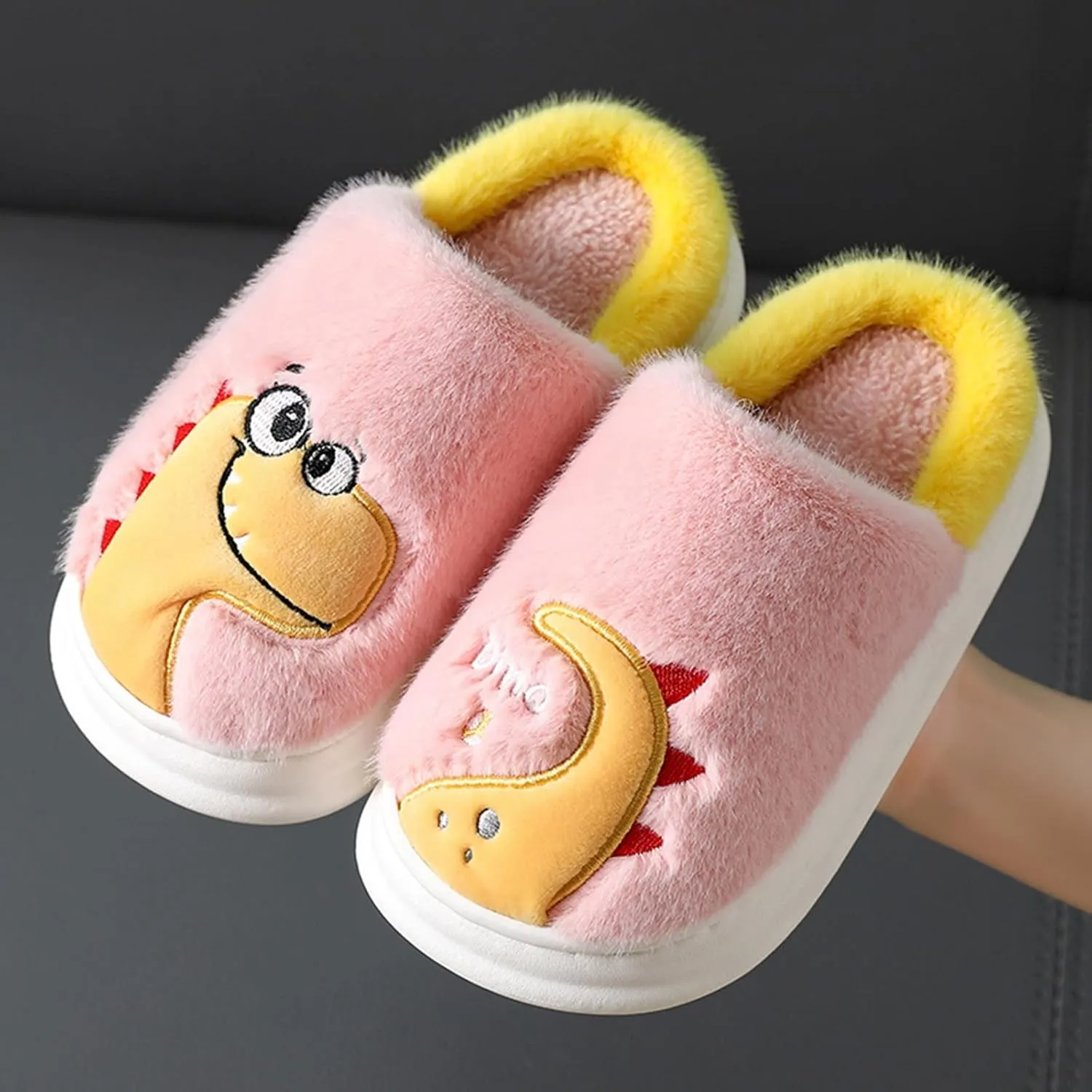 Indoor Shoe Kid Fashion Autumn And Winter Boys And Girls Slippers Flat Bottom Thick Bottom Teal Kids Slippers