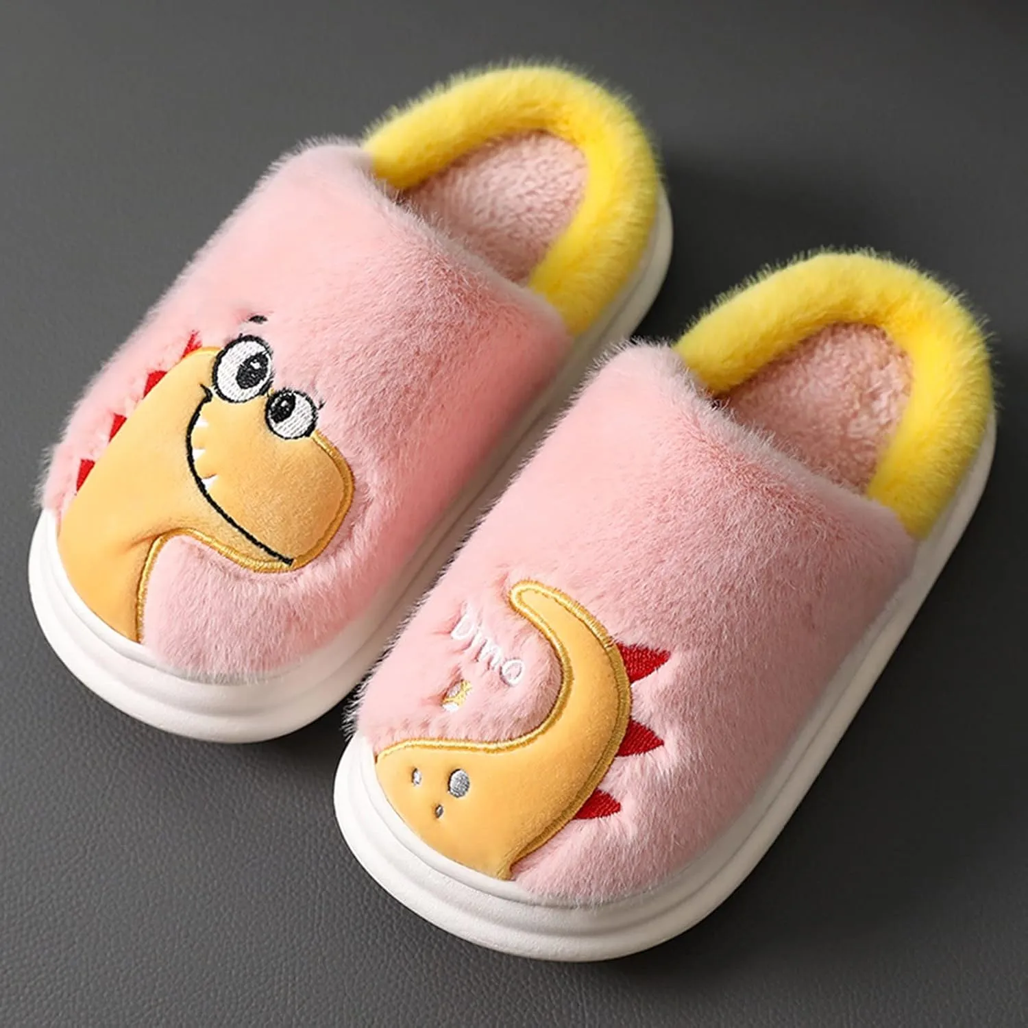 Indoor Shoe Kid Fashion Autumn And Winter Boys And Girls Slippers Flat Bottom Thick Bottom Teal Kids Slippers