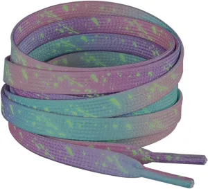 JBM 2 Pair Flat Shoe laces 5/16" Wide 47"-63" Length Shoelace for Sneakers and Athletic Shoe