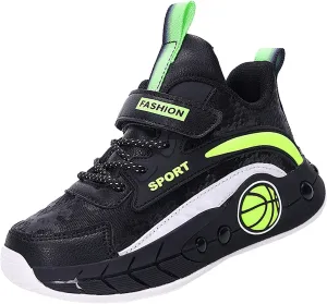 Kids Breathable Outdoor Hiking Sneakers Boys Girls Lightweight Athletic Basketball Running Sport Shoes for Girls Light