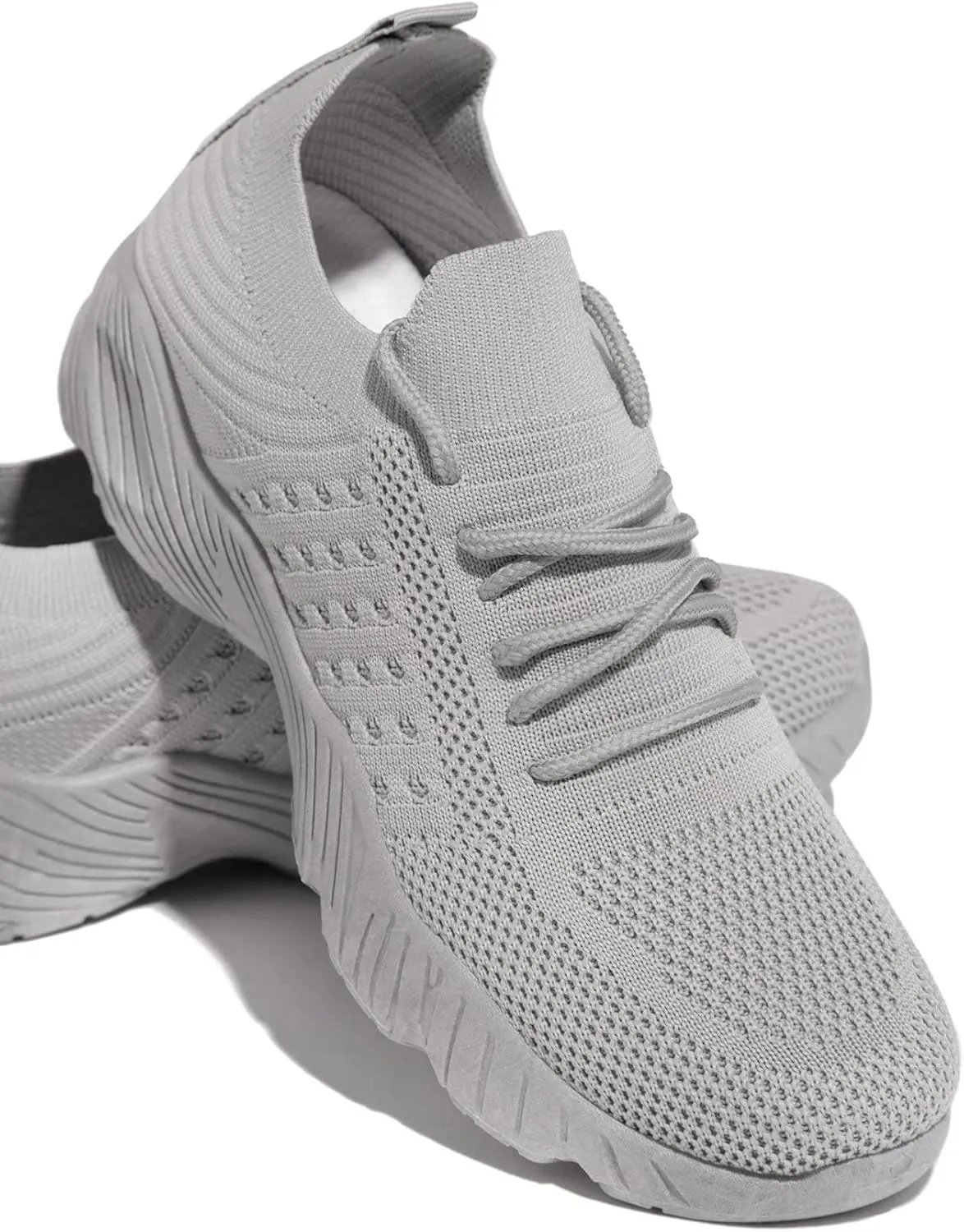 Lausiuoe Sneakers For Women Walking Shoes Comfortable Running Shoes Lightweight Tennis Shoes Non Slip Gym Workout Shoes