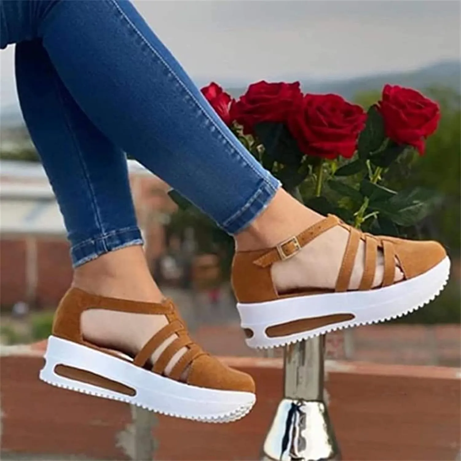 Lausiuoe Sneakers For Women Walking Shoes Comfortable Running Shoes Lightweight Tennis Shoes Non Slip Gym Workout Shoes