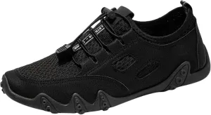 Men Slip on Walking Shoes Comfortable Memory Foam Breathable Fashion Sneakers Non Slip Travel Jogging Training Gym Shoes Wide Width