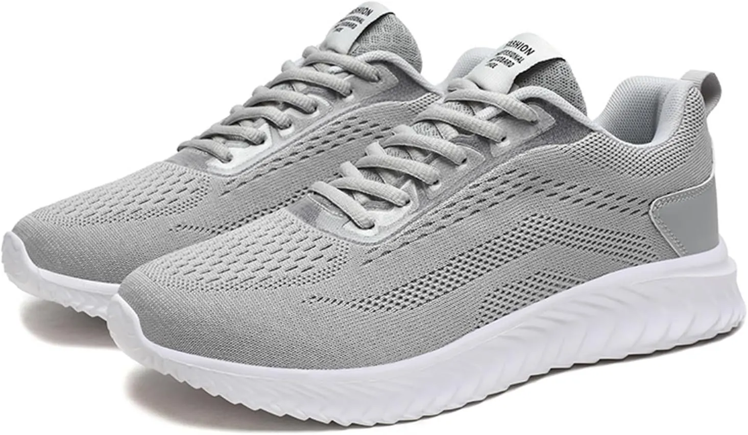Men Sports Shoes Fashion New Pattern Simple Solid Flat Bottom Comfortable Lace Up Mesh Breathable Mens Sneaker Storage