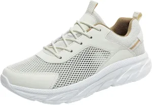 Men Sports Shoes Fashionable and Simple Solid Color New Pattern Summer Mesh Breathable and Mens Sneaker Boot Hiking