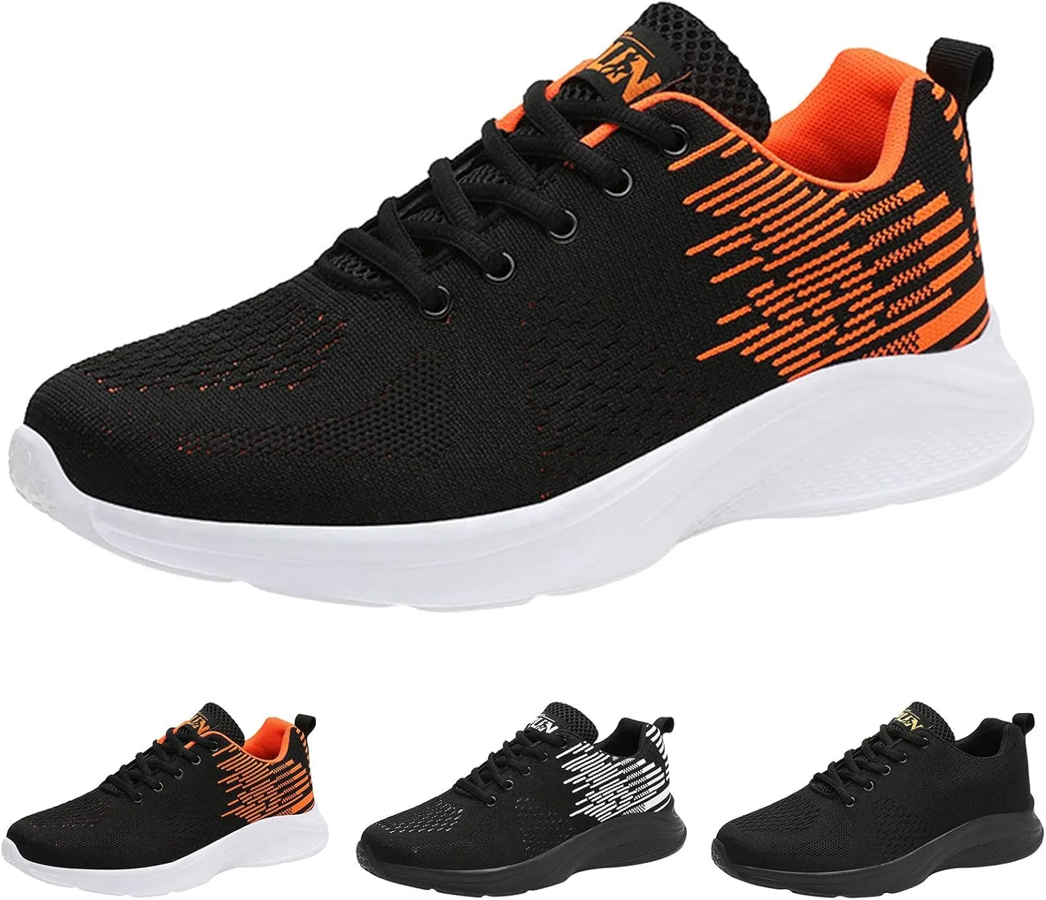 Men Sports Shoes New Summer Fashion Color Matching Flat Bottom Non Slip Mesh Breathable and Mens Sneaker Shoes