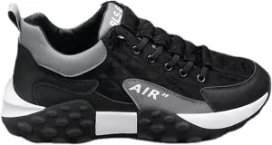 Mens Air Cushion Casual Shoes, Elastic Band Breathable Running Shoes, Athletics Sport Trainer Tennis Basketball Shoes