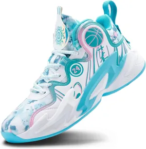 Men's Basketball Shoes are Breathable Fashionable Athletic Non Slip Wear-Resistant Training Boots