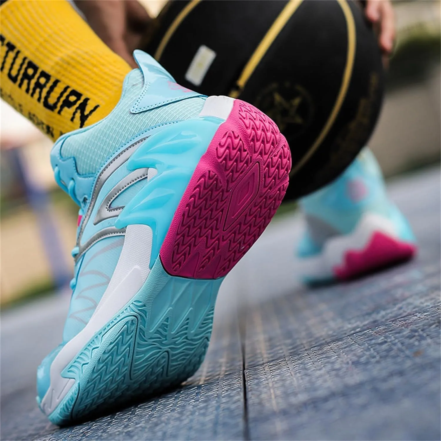Mens Basketball Shoes Breathable Running Shoes Non Slip Outdoor Youth Fashion Sneakers Sport Trainer Tennis Shoes