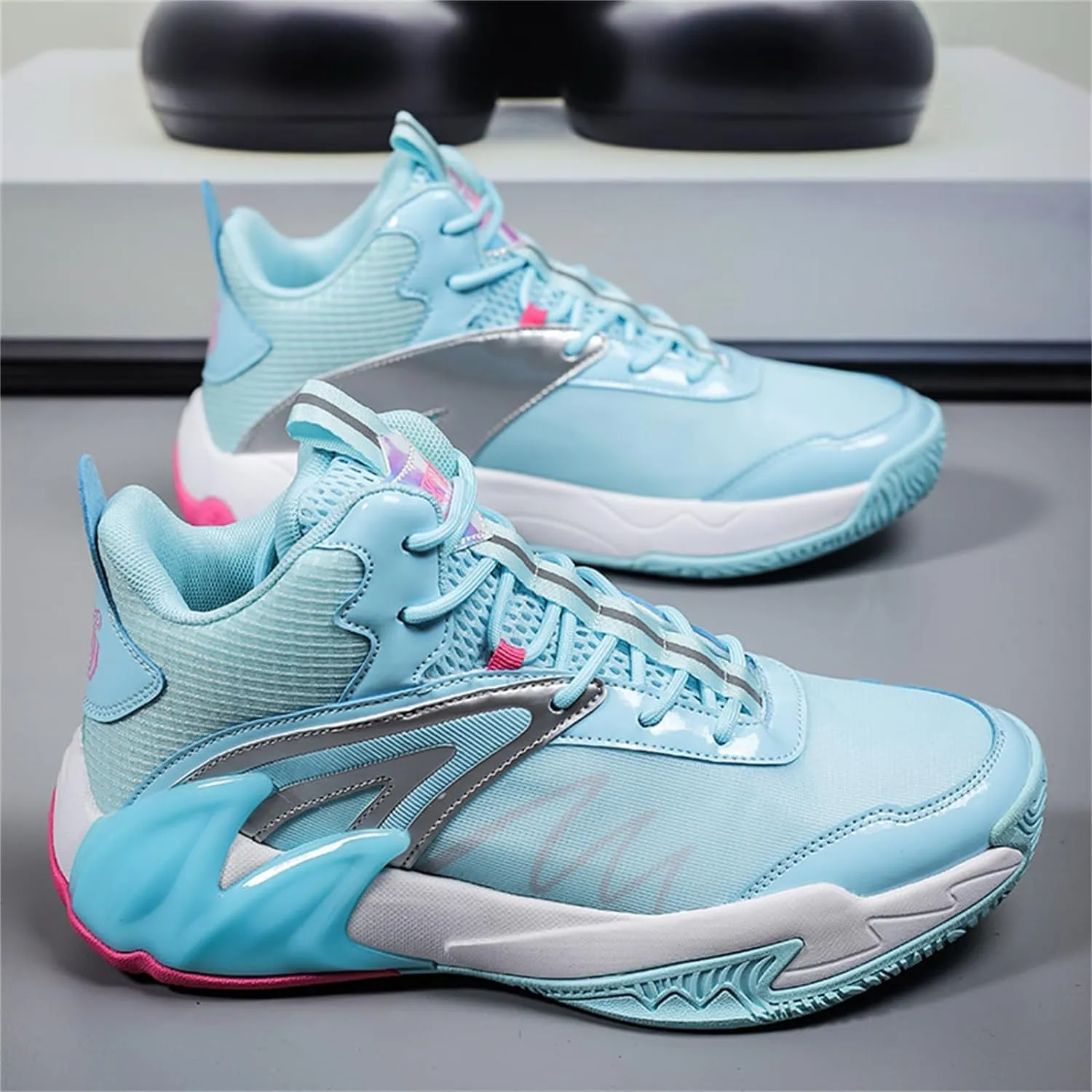Mens Basketball Shoes Breathable Running Shoes Non Slip Outdoor Youth Fashion Sneakers Sport Trainer Tennis Shoes