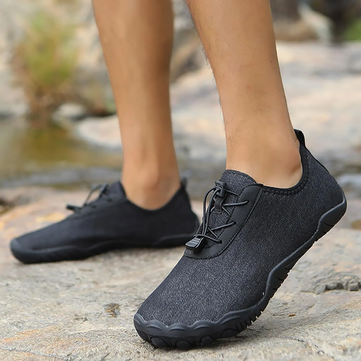 Mens Casual Shoes Wide Feet Casual Work Shoes Shoes Sneakers Men's KnitFlex Breeze Mesh Sneakers Oxfords Lace Steel Toe Tennis Shoe Cross Trainer Shoe
