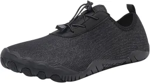 Mens Casual Shoes Wide Feet Casual Work Shoes Shoes Sneakers Men's KnitFlex Breeze Mesh Sneakers Oxfords Lace Steel Toe Tennis Shoe Cross Trainer Shoe