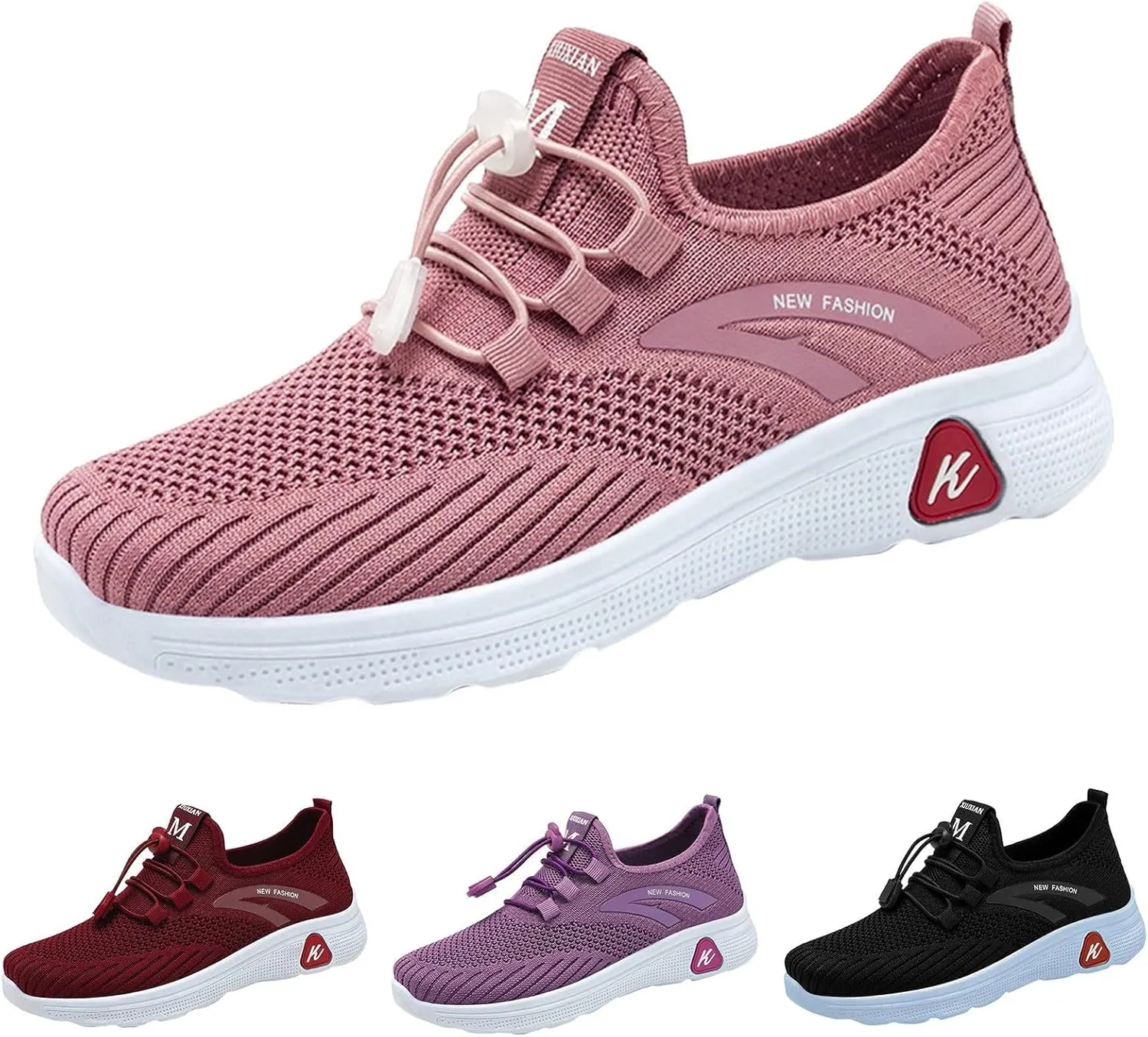 Men's Casual Slip-on Loafers Women's Fashion Sneakers Wide Width Basketball Shoes Comfortable Dressy Slip on Loafers for Women 2024 White Platform Sneakers for Women