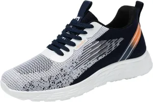 Men's Lightweight Non Slip Barefoot Shoes Business Mesh Breathable Walking Shoe Arch Support Plantar Fasciitis