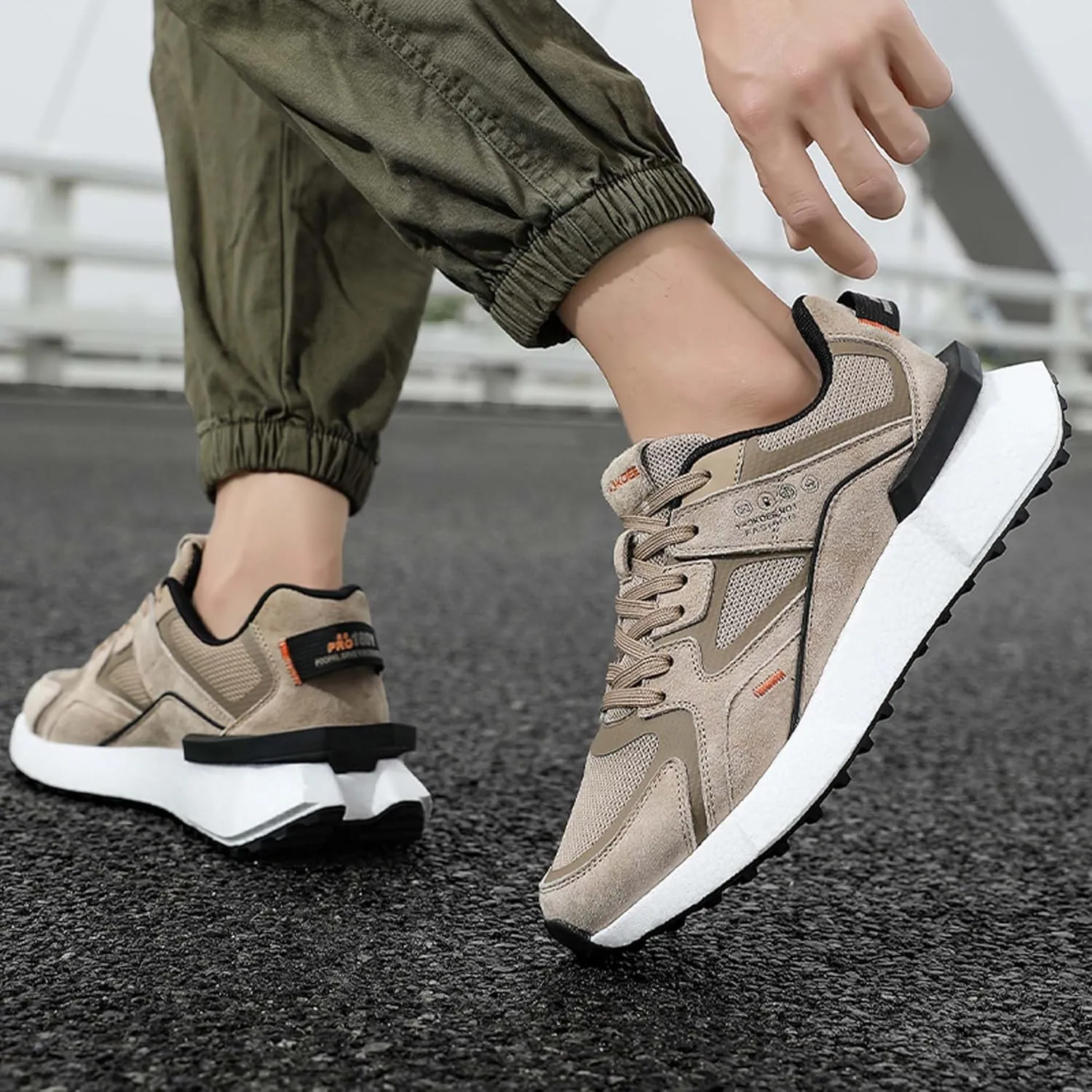 Men's Lightweight Wide Version Classic Casual Fashion Breathable Street Team Sports Training Basketball Shoes
