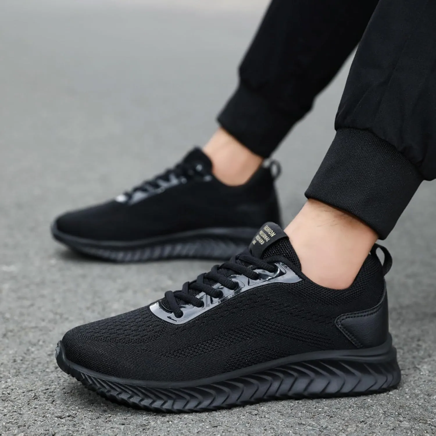 Men's Non Slip Barefoot Minimalist Shoes Comfortable Lightweight Casual Walking Shoe Comfortable Stretch Shoes