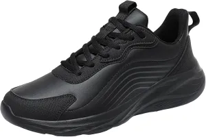 Men's Non Slip Tennis Sneakers Comfortable Breathable Lightweight Tennis Shoe Men's Comfortable Diabetic Shoes