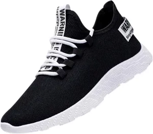 Mens Oxfords Lace-Up Lightweight Casual Walking Shoes Tennis Shoes Men Walking Dress Casual Shoes Black Sneakers Brown Tennis Shoe Loafers Casual Slip On