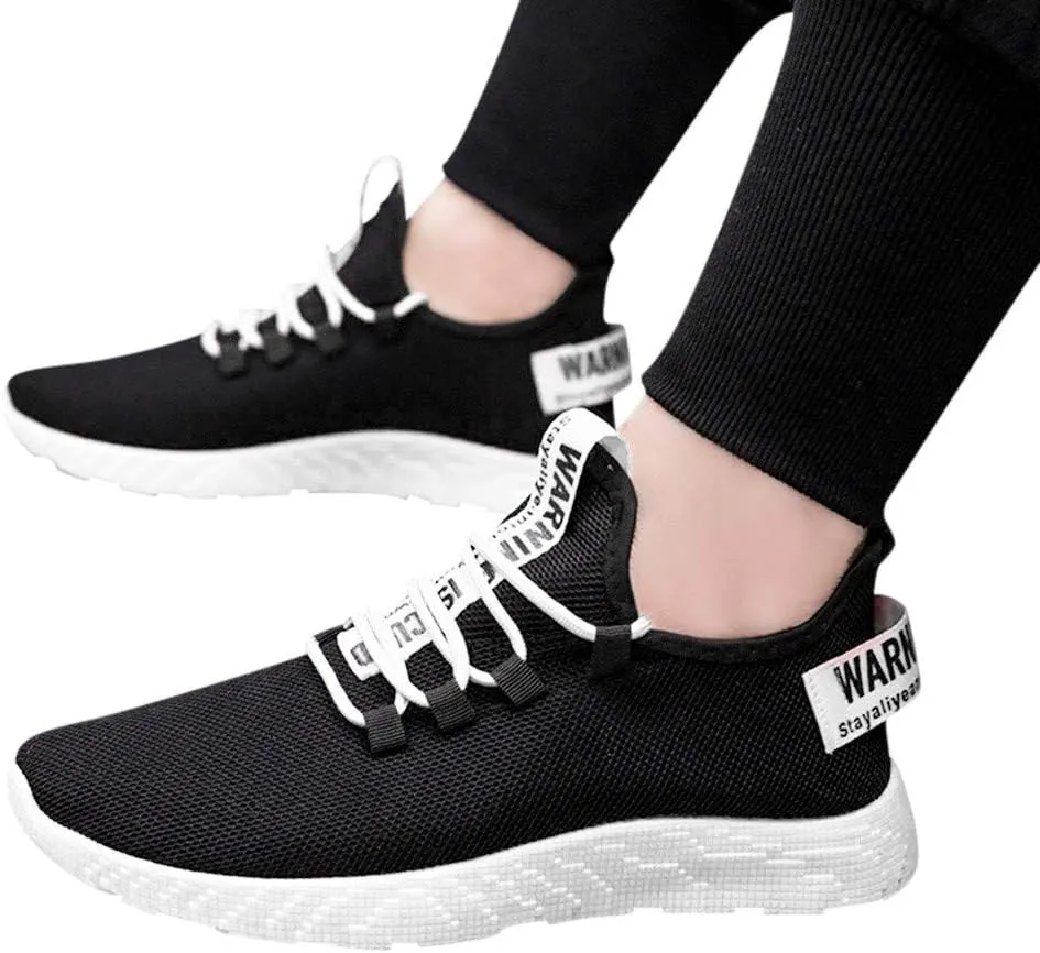 Mens Oxfords Lace-Up Lightweight Casual Walking Shoes Tennis Shoes Men Walking Dress Casual Shoes Black Sneakers Brown Tennis Shoe Loafers Casual Slip On