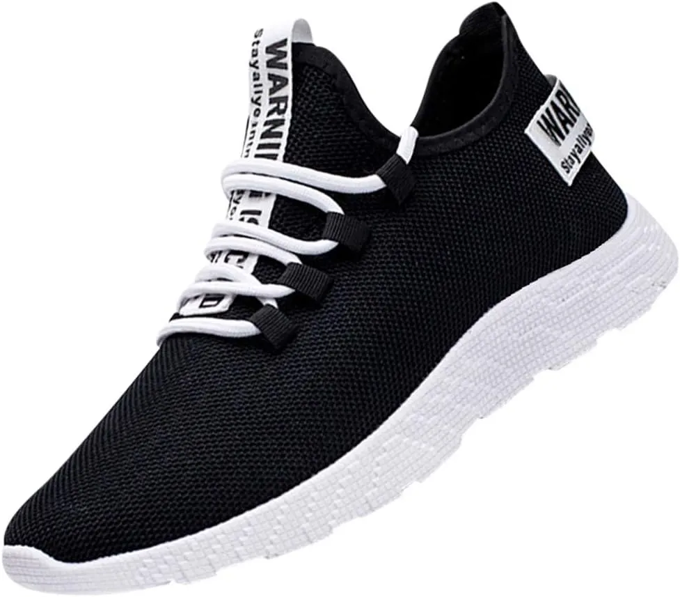 Mens Oxfords Lace-Up Lightweight Casual Walking Shoes Tennis Shoes Men Walking Dress Casual Shoes Black Sneakers Brown Tennis Shoe Loafers Casual Slip On