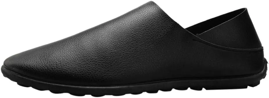 Men's Reathable Stretch Canvas Shoes Slip-On Comfortable Light-Weight Shoe Casual Soft Flat Soled Walking Shoes