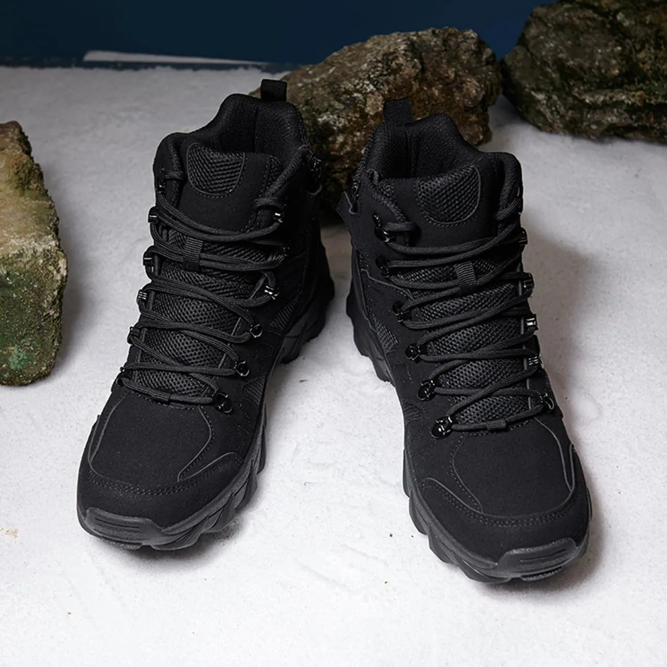 Men's Waterproof Hiking Boots Lightweight Breathable Combat Boots Outdoor Jungle Work Boots