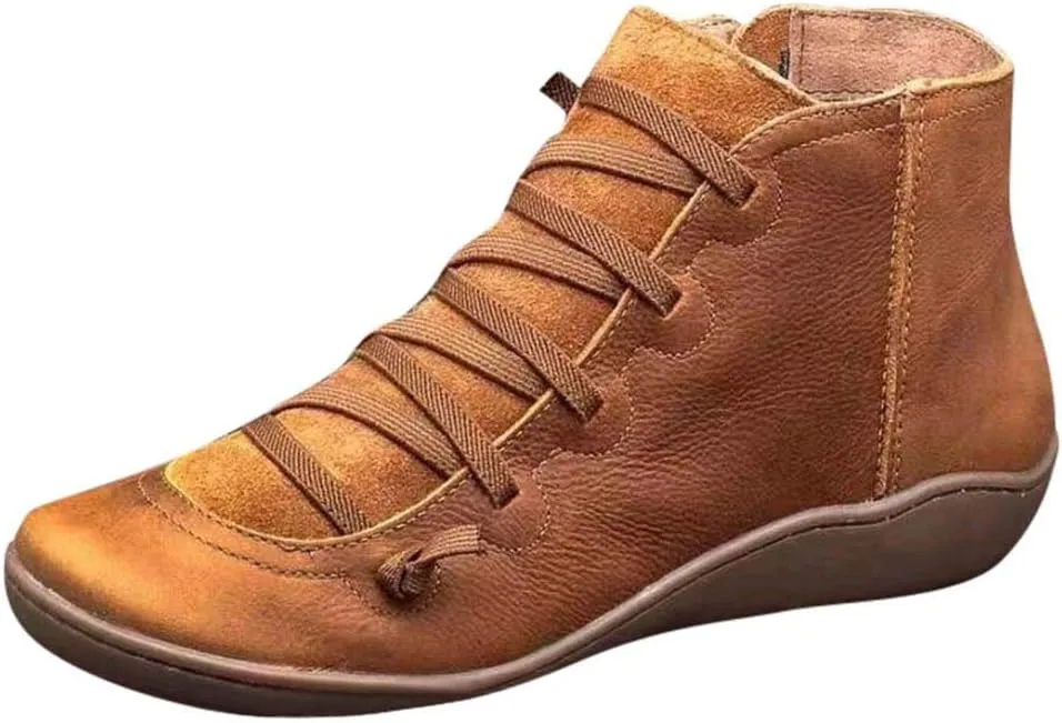 peqiut Knee High Boots Women Suede Pull On Cowboy Boots for Women Retro Wedge Heel Wide Calf Womens Boots