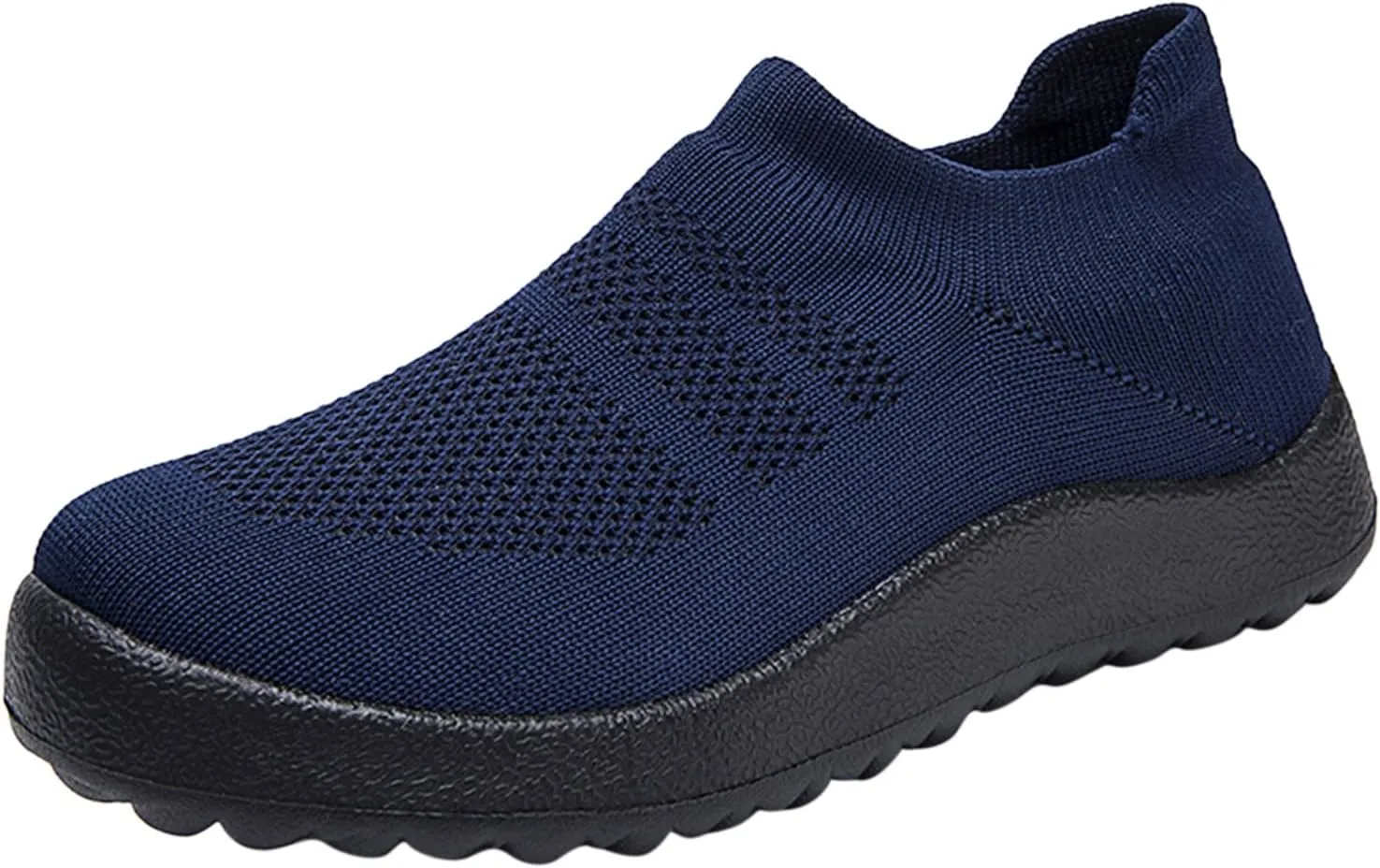 Platform Sneakers for Women Slip On Black Comfy Winter Shoes Women Brown Comfortable Walking Shoes for Women Black Non Slip Shoes for Women Plantar Fasciitis Women Slip On Tennis Shoes Size 8