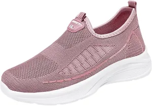 Platform Sneakers for Women Slip On Zapatos Antiderrapantes para Mujer Casual Shoes for Women Trendy Slip Ons Womens Black Size 7 Wide Sneakers Zapatos De Piel para Mujer Suaves Y Comodos De Vestir