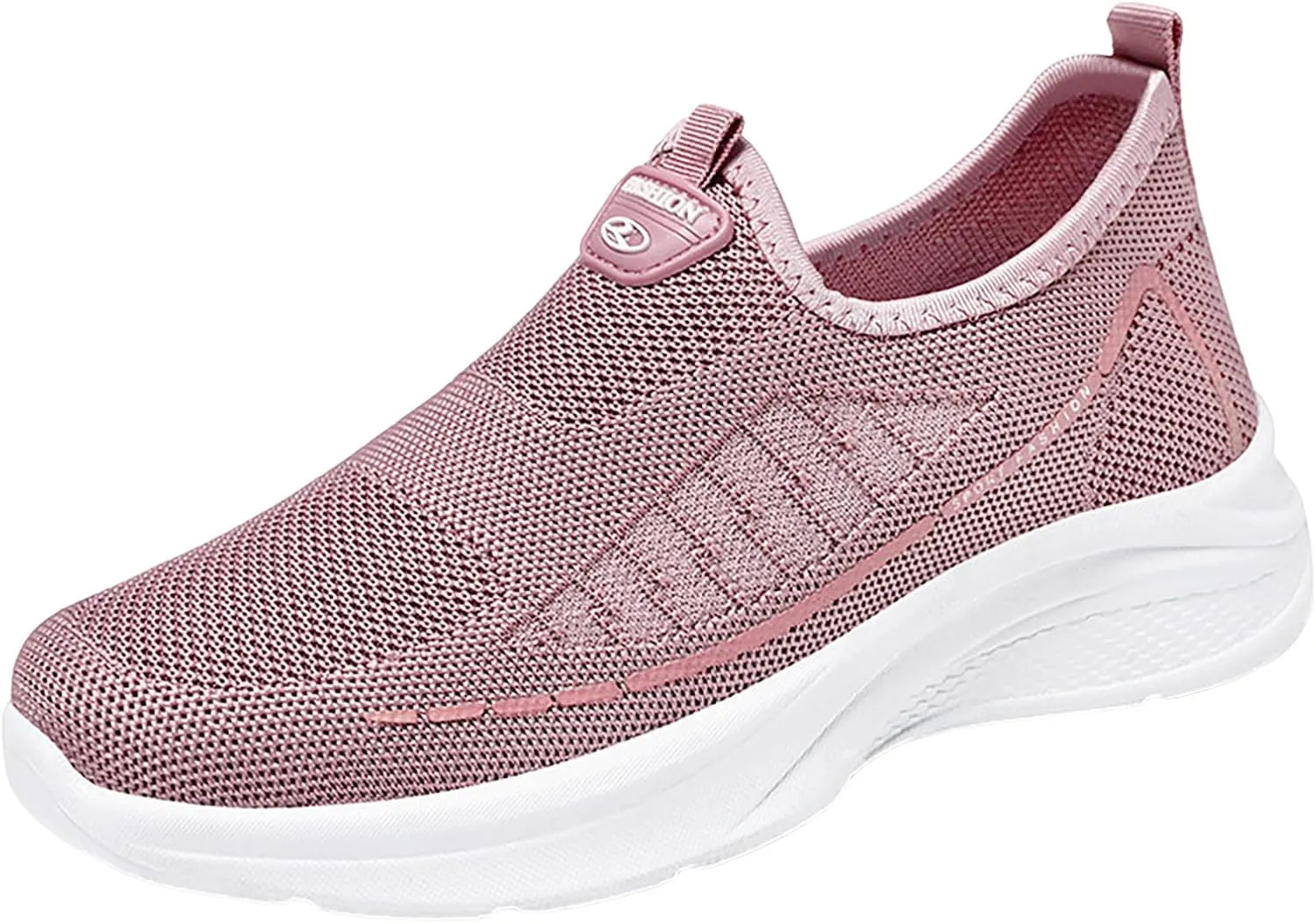 Platform Sneakers for Women Slip On Zapatos Antiderrapantes para Mujer Casual Shoes for Women Trendy Slip Ons Womens Black Size 7 Wide Sneakers Zapatos De Piel para Mujer Suaves Y Comodos De Vestir