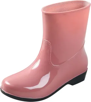 Rain Boots Women Tall Waterproof Mens Grounded Footwear Booties To Wear with Dresses Work Barefoot Shoes Packable Tall Rain Boots for Women Waterproof Chelsea Boots